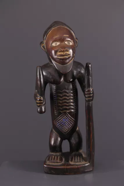 Statue Bembe African Tribal Art Africain Arte Africana Afrikanische Kunst **