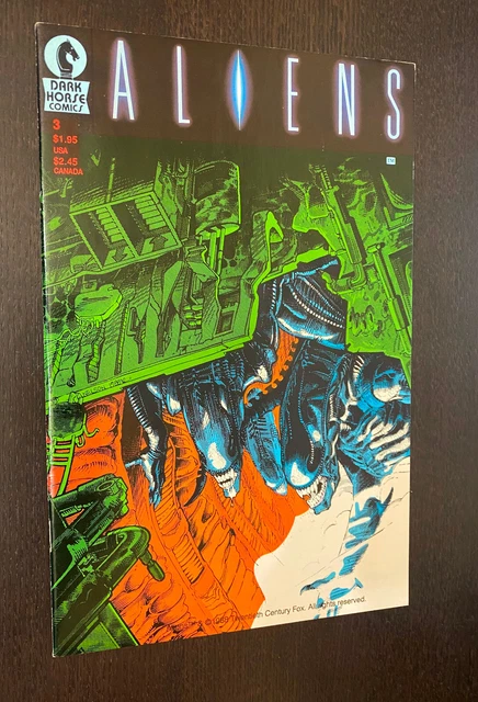 ALIENS #3 (Dark Horse Comics 1989) -- 1st Print -- Horror -- VF/NM