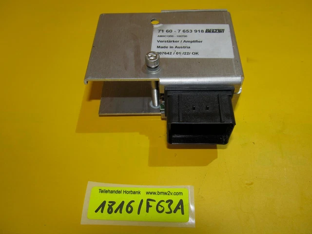 BMW C1 Amplificatore Fun Audio Impianto 7653918 Amplificatore