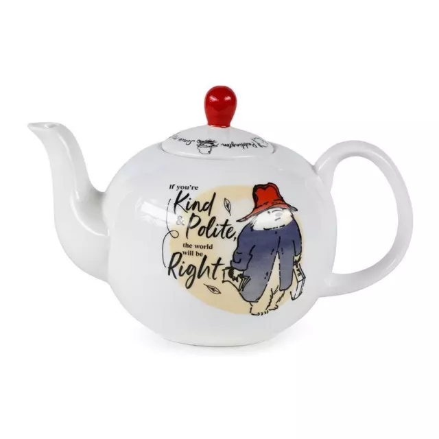 Classic Paddington Bear Ceramic Teapot - Collectable British Tea Pot - Boxed