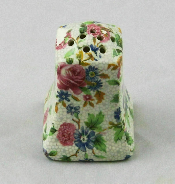 Royal Winton Grimwades Old Cottage Chintz Salt Shaker England