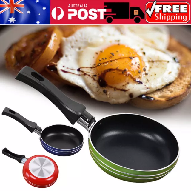 Non-stick Mini Fried Eggs Saucepan Cookware Griddle Pan Small Frying Pan  Flat