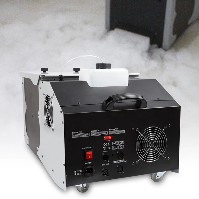 LOW LYING SMOKE Fog Machine 3000W DMX DJ Stage Fogger Dry Ice Effect