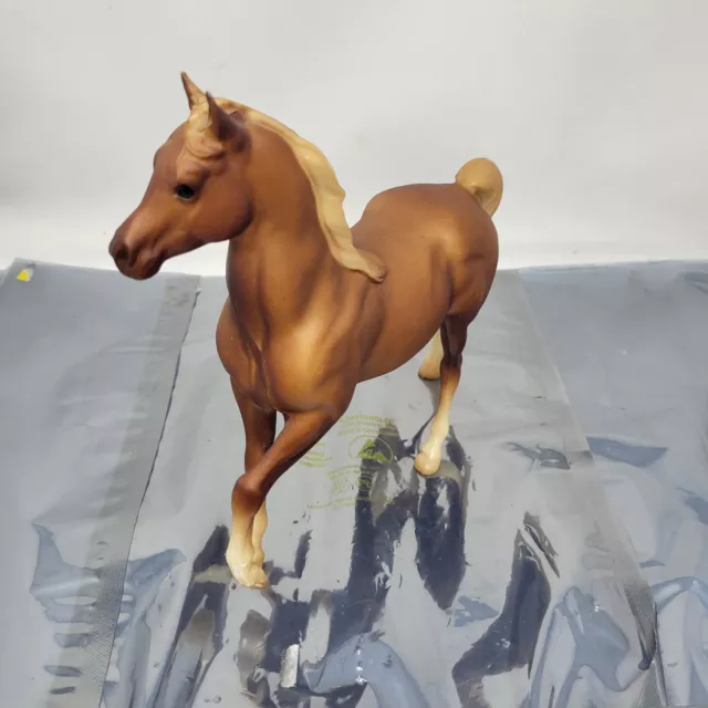 Breyer Classic Scale Arabian Sorrel Stallion # 3055 Vintage Horse USA H17048