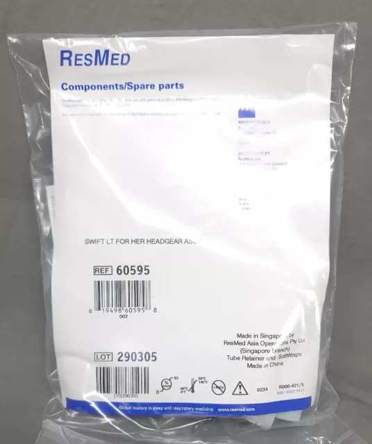 ResMed Swift LT for Her Replacement Part Frame Assembly 60595 Genuine NEW/SEALED