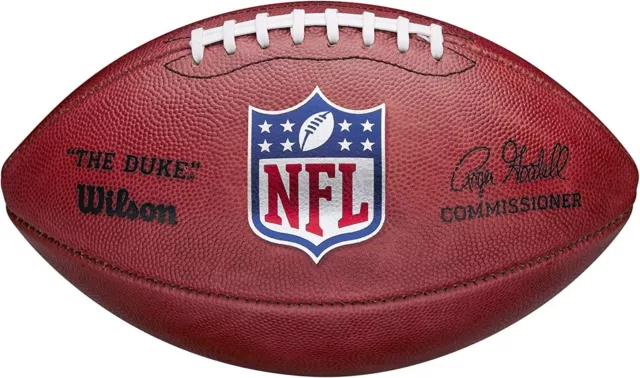 *SALE* - WILSON "THE DUKE" OFFICIAL NFL GAME LEATHER FOOTBALL - Roger Goodell