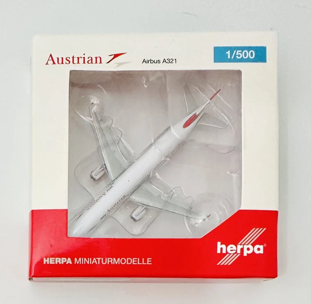 Avions & hélicoptères - HERPA 1:500 AUSTRIAN AIRLINES VALORE