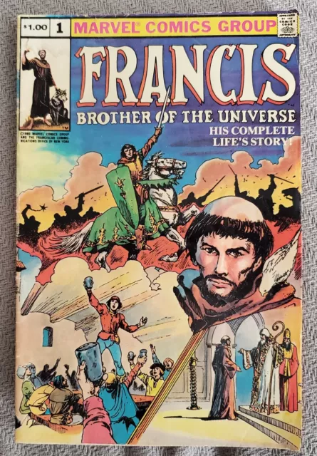 *** FRANCIS ~ BROTHER OF THE UNIVERSE # 1 *** MARVEL COMICS / Comic Book