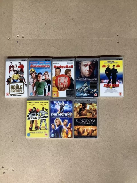 (UMD, 2005) PSP Bundle Films X8