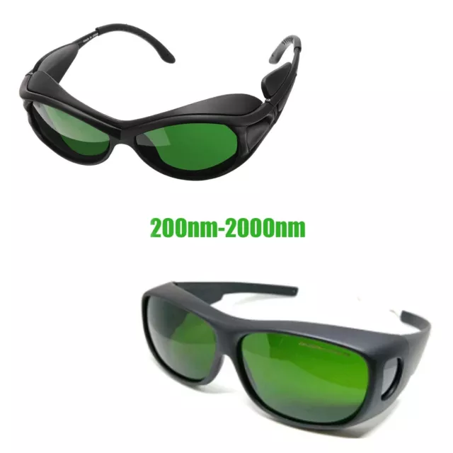 IPL CE 200-2000nm Laser Safety Glasses UV400 OD5+ Beauty Protection Goggles