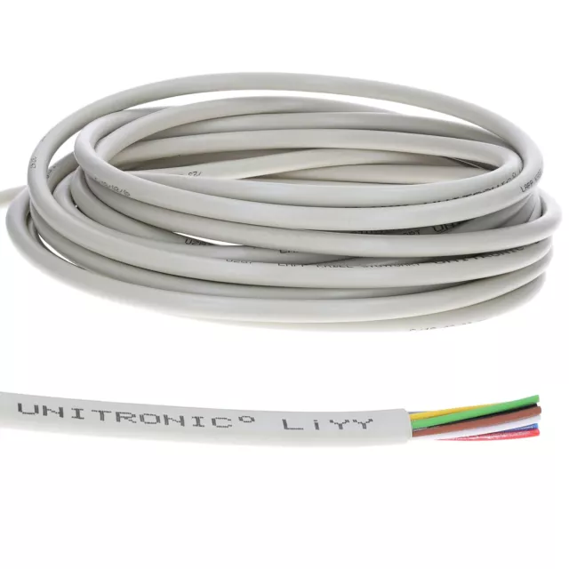 10 Meter Lapp Kabel 0028504 UNITRONIC LiYY 4x 0,5mm² Datenleitung Leitung Litze