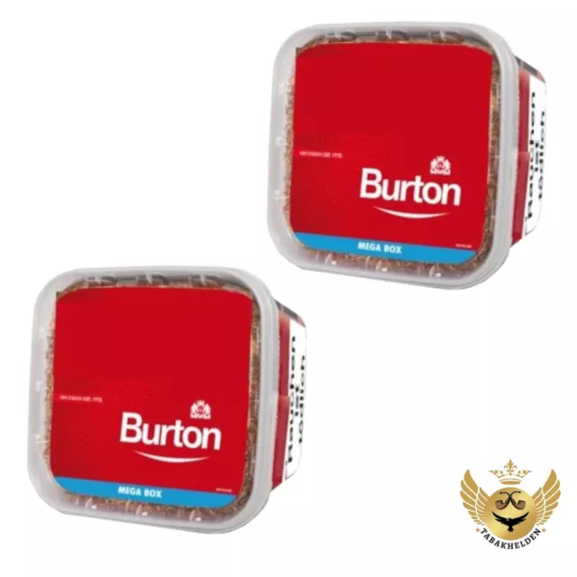 2 x Burton Volumen Tabak Red XXXL Mega 300g