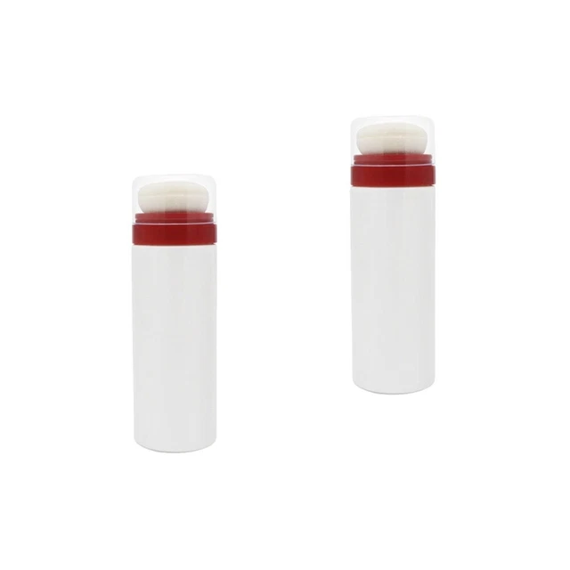 2 Pc Puderdose Baumwolle Reisen Make-up-Schwämme Badeschwamm Flaschenbürste