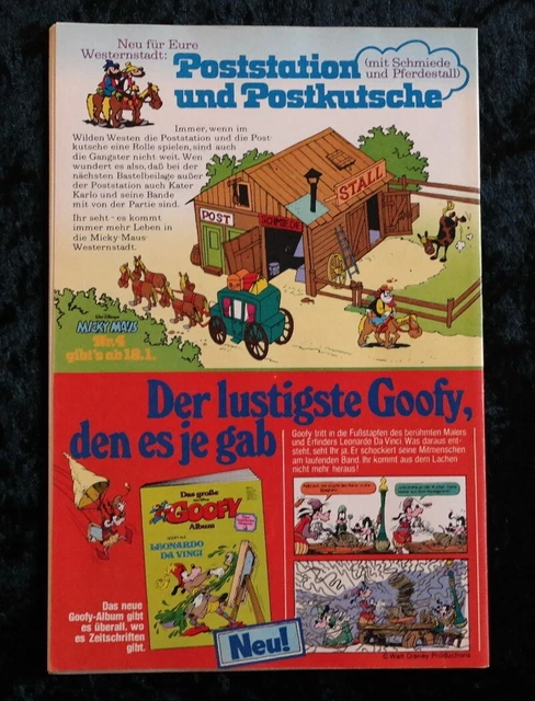 Micky Maus 1977 Heft 3 mit Beilage und Schnipp (Ehapa) Tsehr guter Zustand Z1 2