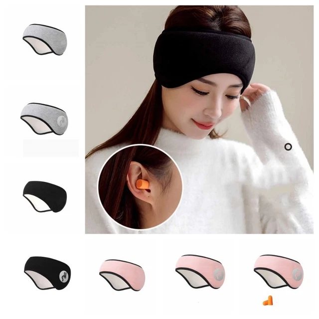 With Ear Muffs Sleep Mask Blackout Ear Protector Earmuffs  Students