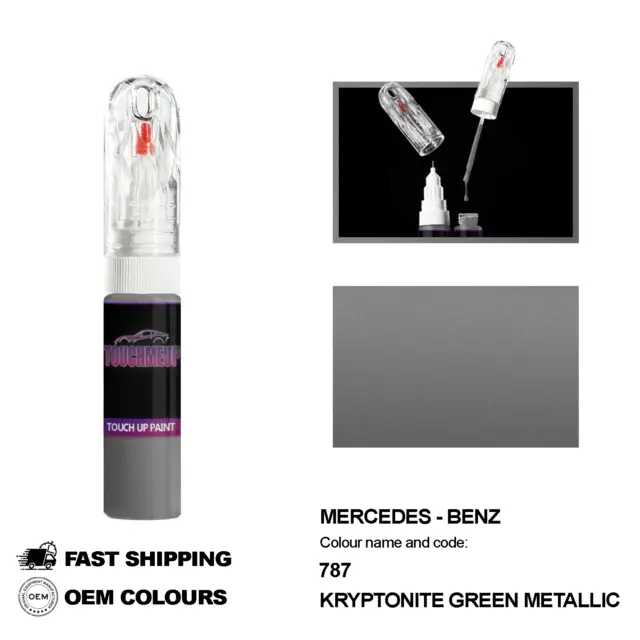 Kit De Retoque De Pintura Para Mercedes Benz Montaña Gris 787