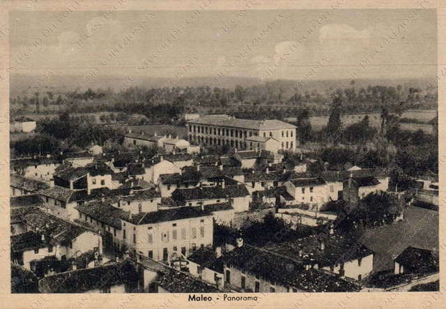 MALEO Panorama Lodi Cartolina