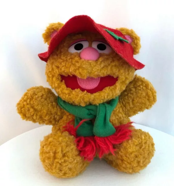 Vintage 1987 McDonalds Fozzie bear Jim Henson Muppets plush stuffed animal toy