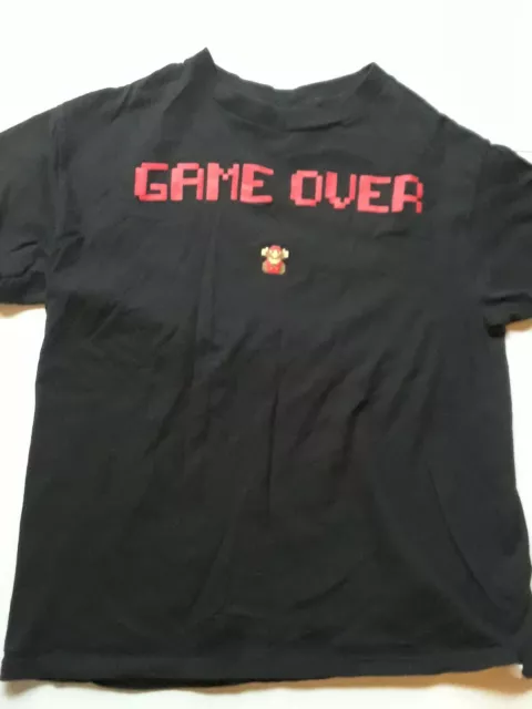 New Juniors XS-2X Super Mario Brothers Get Over It NES Nintendo Game Tee  Shirt