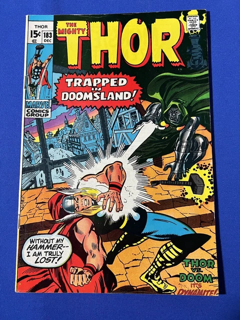 The Mighty THOR #183   (December 1970)    HIGH GRADE     Featuring DOCTOR DOOM!