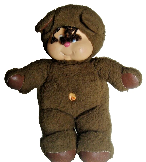 Peluche Ours Brun Ajena - Ancienne - Nombrilou - État Proche Neuf