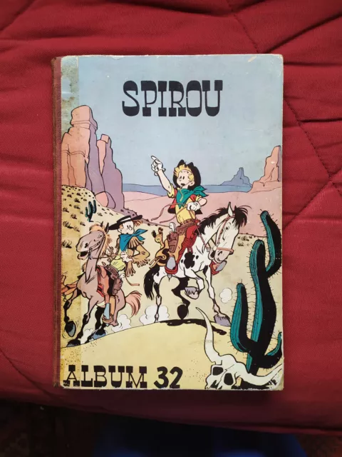 Spirou album n° 32 du 612 au 624 de 1950