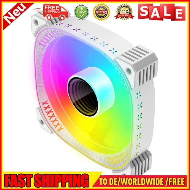 Dissipatore CPU UpHere S6C4 Bianco | 6 Heatpipe, Ventola PWM 120mm RGB, 230W TDP | Per Intel LGA 1700/1200/115X E AMD (non AM4)