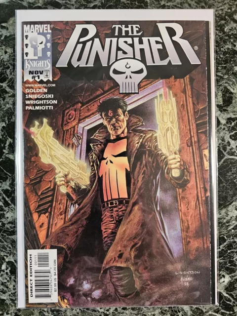 The Punisher #1 (1998 Marvel Knights) Joe Jusko LOTS OF PICS!