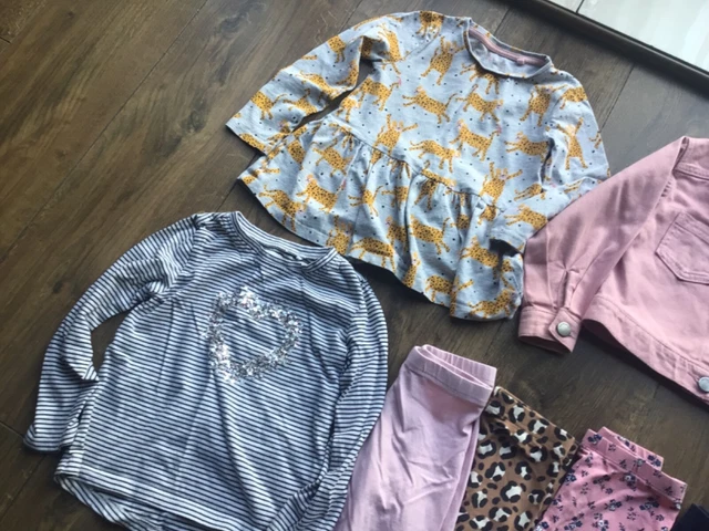 Girls Clothes Bundle Dresses, JACKET Leggings Tops age 3-4 years NEXT  , TU 3
