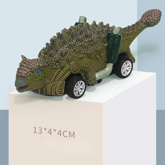 Years Old T-Rex Pull Back Car Dino Toy Dinosaur Toy Pull Back Dinosaur Model 3