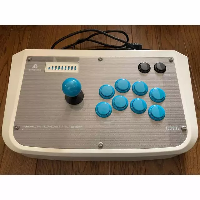 Real Arcade Pro.2 SA Hori PS2 Game Fighting Stick Working Very Good Condition