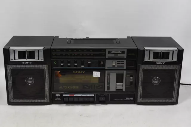 Sony CFS-4000 Boombox Ghetto-Blaster Portable Stereo - Vintage Japan 1980's