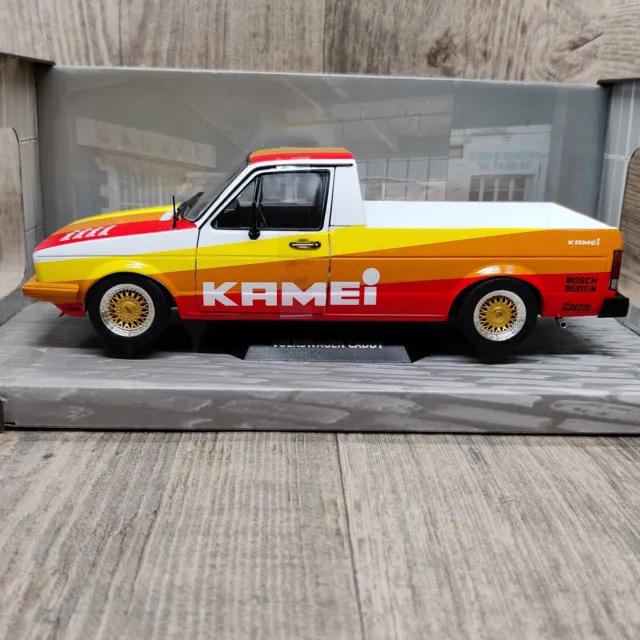 Voiture Solido Vw Caddy Mk1 Kamei Tribute 1982 1:18 Neuf Boite S1803506
