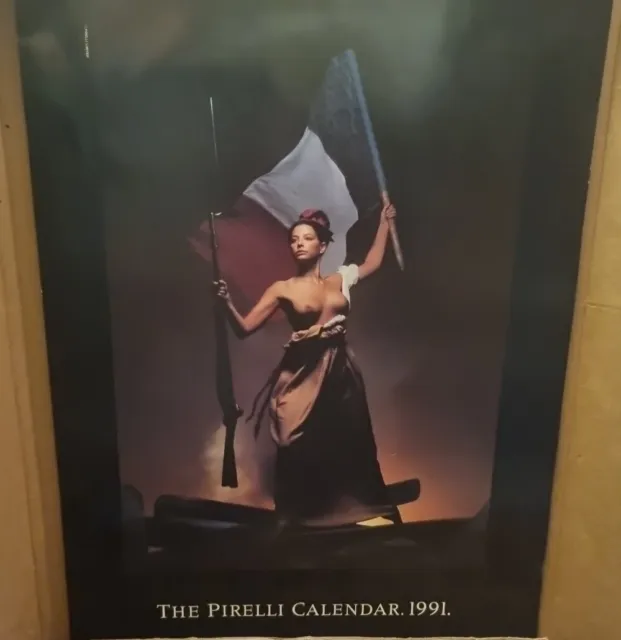 Classic Collectable Vintage Pirelli Pin Up Calendar 1991