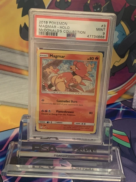 mcdonalds 2019 pokemon cards 1st Edition Dark Dragonite 5/82 Team Rocket Holo Pokemon PSA 8.5 NM MT main image 0
