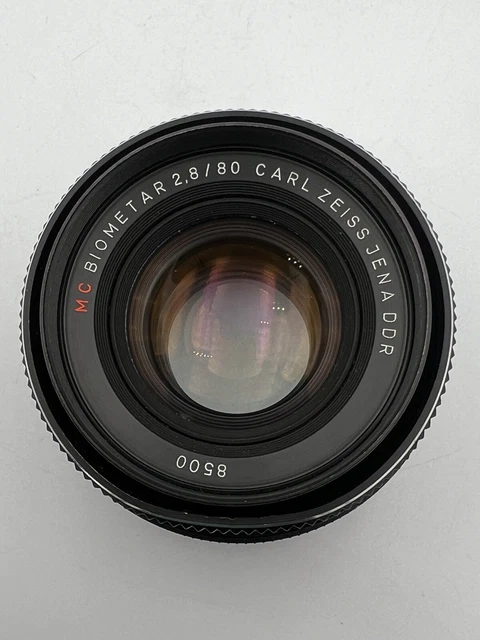Carl Zeiss Jena DDR Biometar MC 2,8/80 Objektiv Anschluss: Pentacon SIX
