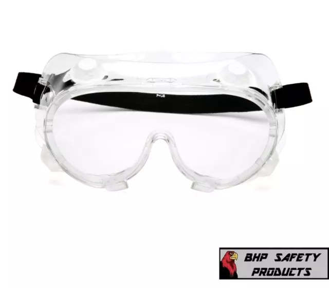 Pyramex G204T Lab Safety Goggles Vented Chemical/Splash/Impact Resistant (1 Pr)