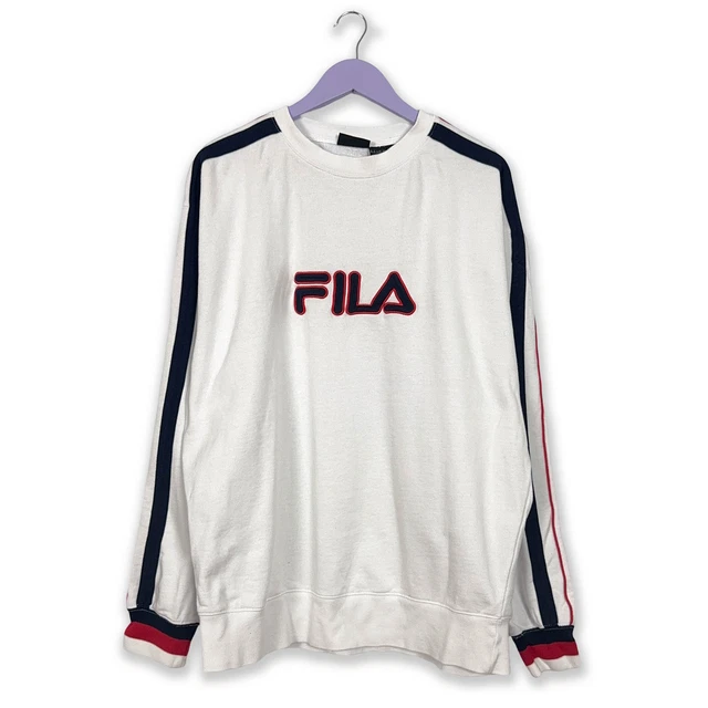 Sweat Blanc Brodé Pimkie - Taille M Femme, Occasion Très Bon état, Pull Décontracté