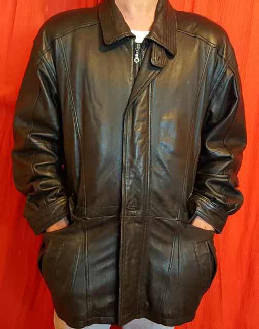 TB veste T-L   CUIR AGNEAU jacket/leather  blouson