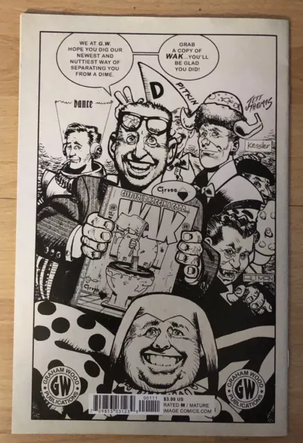 2021 Image Howard Chaykin Hey Kids Comics! Vol II #1 Prophets & Loss High-Grade! 3