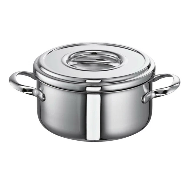 Schulte-Ufer Bratentopf Romana i Schmortopf Gartopf Edelstahl 18 cm 2 L