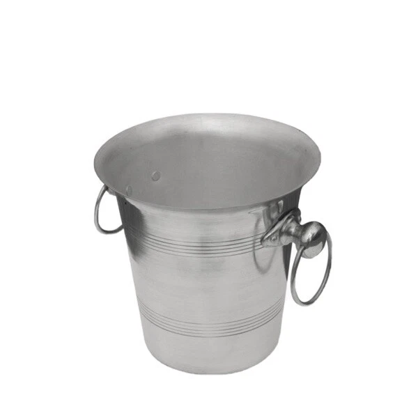 Wein- und Champagnereimer aus Aluminium mit 2 Griffen Wein- und Champagnereimer aus Aluminium mit 2 Griffen