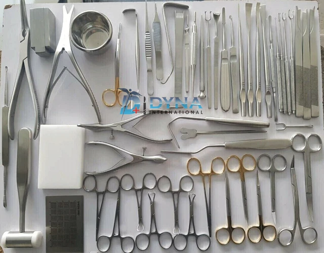 Rinoplastica set di 53 Pz,Strumenti per chirurgia plastica