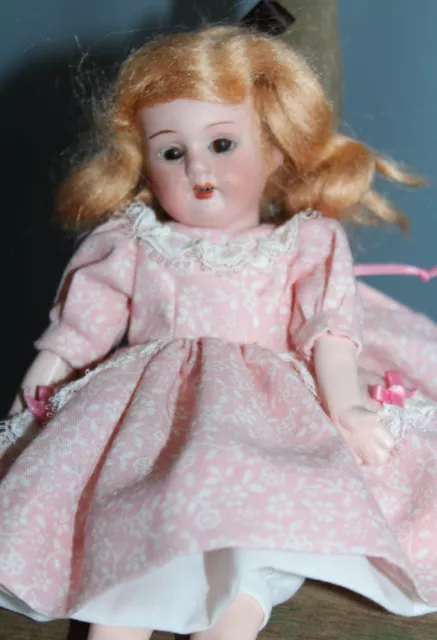 ANTIQUE Bisque Doll ARMAND MARSEILLE Little 390 LOT JL