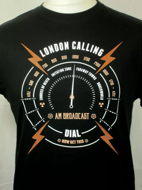 The Clash Inspired T-Shirt London Calling Joe Strummer Faraway Towns Punk