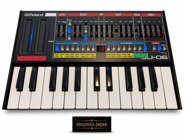 ROLAND BOUTIQUE JU-06A Keyboard Synthesizer with K-25m 25-Key