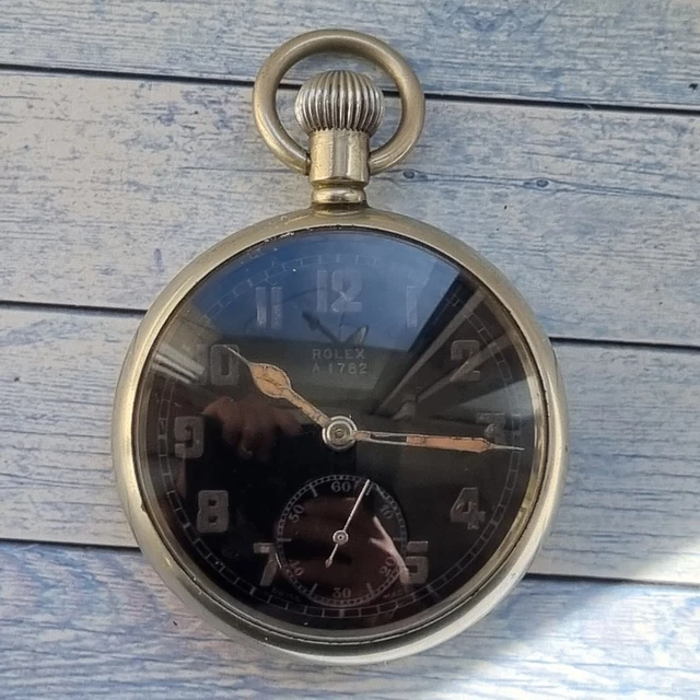 WW2 BRITISH MILITARY Rolex Pocket Watch £1,599.00 PicClick UK