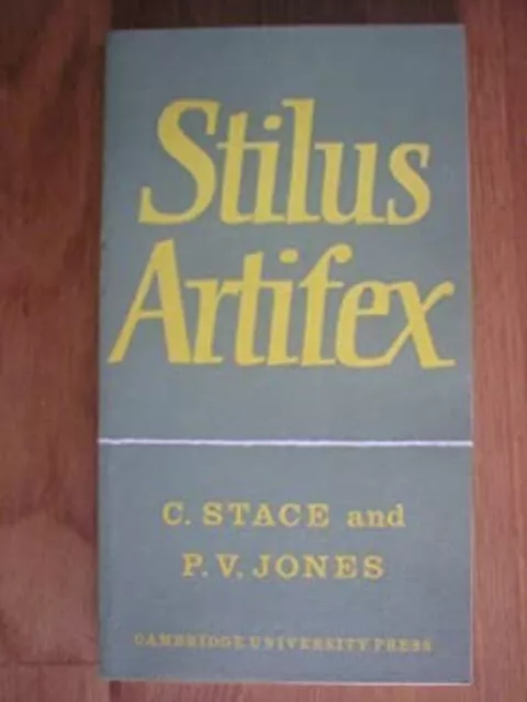 Stilus Artifex Hardcover Christopher, Jones, Peter V. Stace