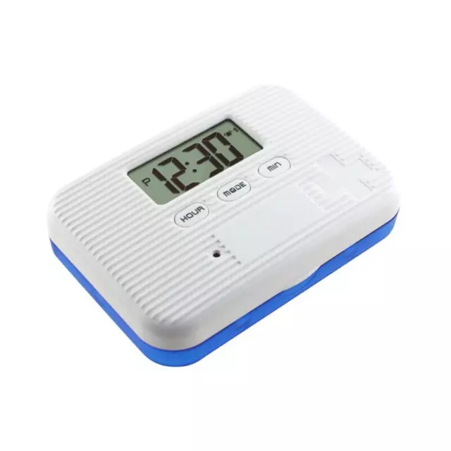 Pill Organizer Alarm LCD Display Electronic Medicine Dispenser Box