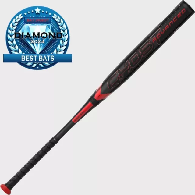 EASTON GHOST ADVANCED 32" 22oz (-10) 2024 FASTPITCH SOFTBALL BAT-no warranty